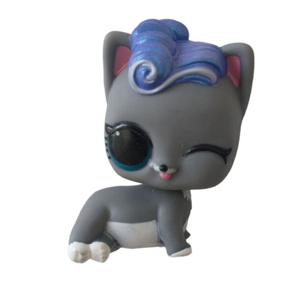 LOL Surprise Bubble Surprise Captain Kitty Cat Gray Kitten Blue Hair Replacement - Picture 1 of 16
